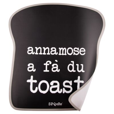 Tovaglietta double face 38x32 cm in plastica, S.P.Q.eRe toast