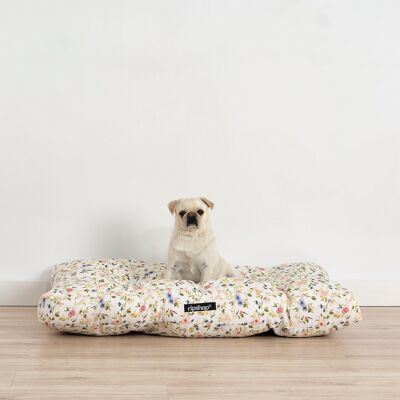 100% Cotton Stain-Resistant Pet Bed Leeds Green
