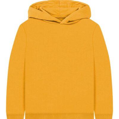 Sudadera amarilla con capucha para niños