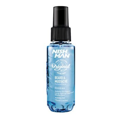 Perfume para barba y bigote Nishman Genius 75 ml