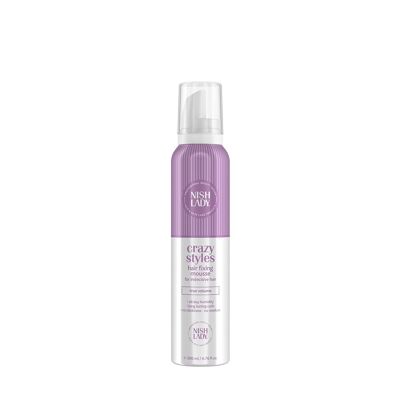 Nishlady Fixing Mousse 200 Ml Crazy Styles