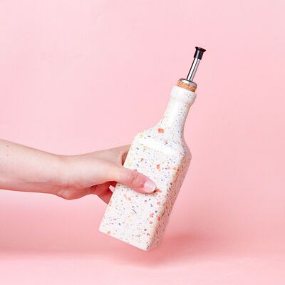 Grande burette d'huile 475 ml / Carré multicolore Carnival