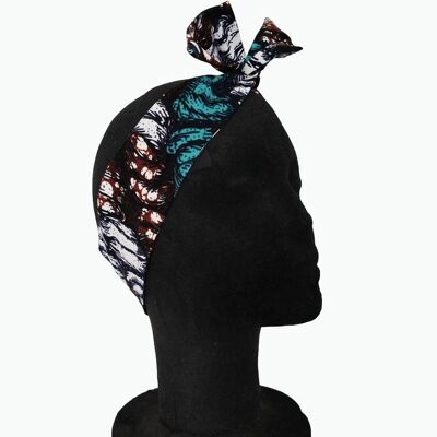 Turquoise brown headband