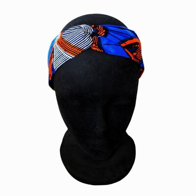 Fascia elastica incrociata in cera blu
