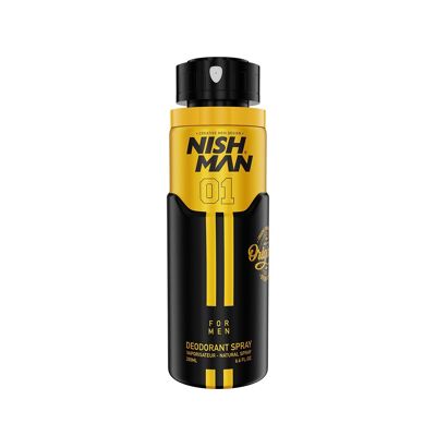 Desodorante en aerosol Nishman 01 200 ml