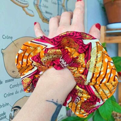 Large Scrunchie in Rose Gold Wax