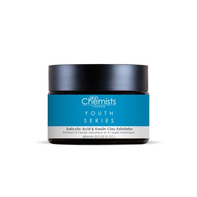 Exfoliante de ácido salicílico y arcilla de caolín Youth Series 60 ml
