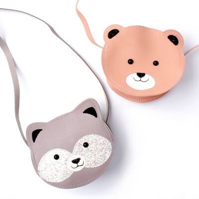 Borsa a tracolla con personaggio per bambini 12x10x6cm