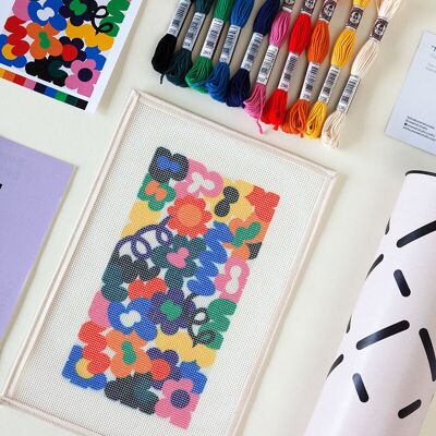 Jungle Flowers Stickset