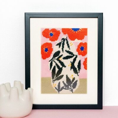 Stickset „Poppy Pot“