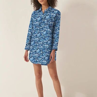 Lullaby of the Whales Women's Organic Cotton Nightshirt
