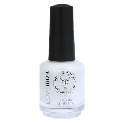 Smalto per unghie bianco