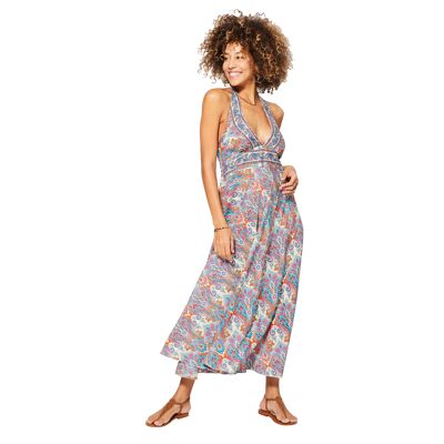 ROBE ETE LONGUE SANS MANCHES MAXIPA3053H