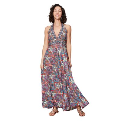 ROBE ETE LONGUE SANS MANCHES MAXIPA4000M