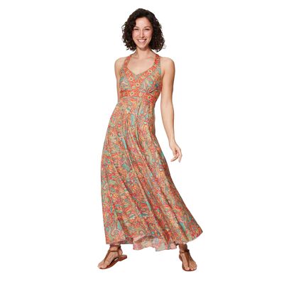 MAXIPA4003X LONG SLEEVELESS SUMMER DRESS