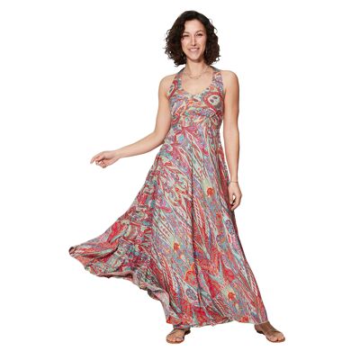 MAXIPA4003I LONG SLEEVELESS SUMMER DRESS