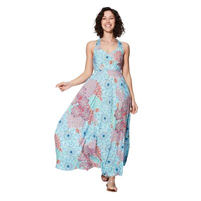 MAXIPA4003ZB LONG SLEEVELESS SUMMER DRESS