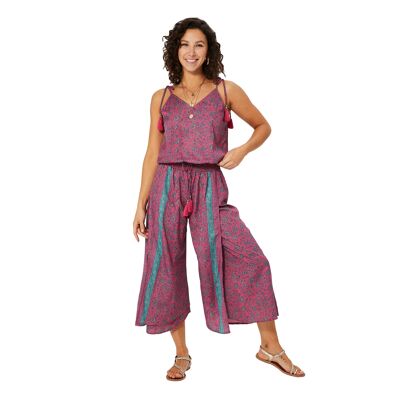 MCCO2000B SLEEVELESS MID-LENGTH SUMMER JUMPSUIT
