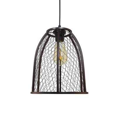 Bazile Mesh Metal Pendant