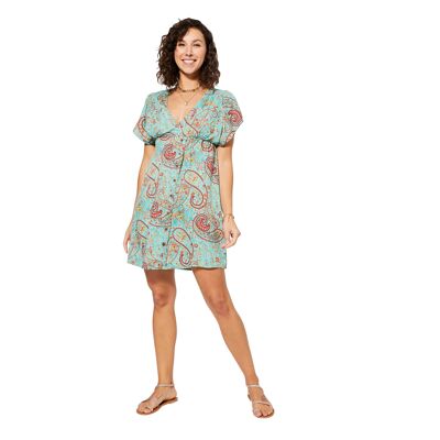 ROBE ETE COURTE MANCHES COURTES RLIP3041B