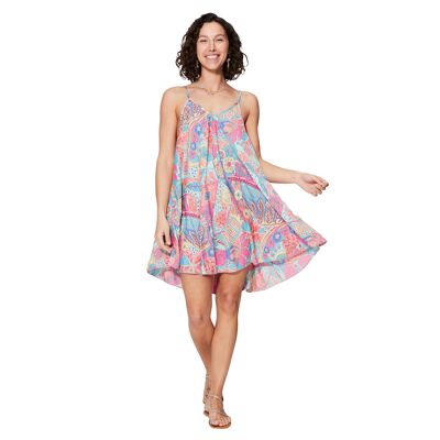 SHORT SUMMER DRESS SHORT SLEEVES RLIP4000Y