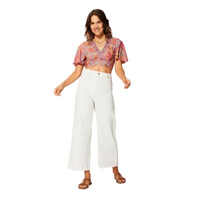 SHORT SLEEVE SUMMER CROPTOP TIP0042E