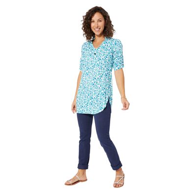 SUMMER TUNIC 3/4 SLEEVES TIPV0005D