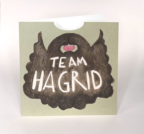 TEAM HAGRID - wearable card