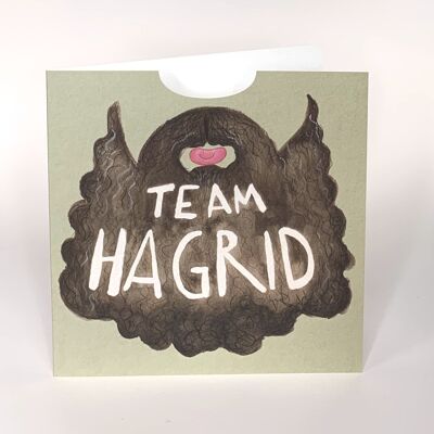 TEAM HAGRID - wearable card