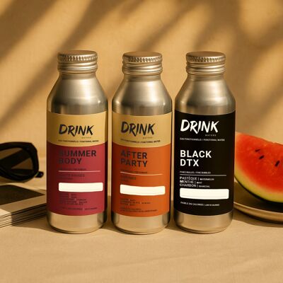 10% DE DESCUENTO - Pack Detox y Resaca de Verano - LISTO PARA EL VERANO - 108 botellas