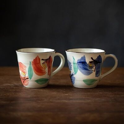 Mino-yaki ceramic mug