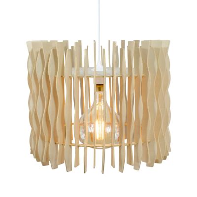 Sunwave wooden hanging lamp