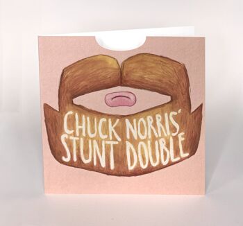 CHUCK NORRIS' STUNT DOUBLE - carte portable 1