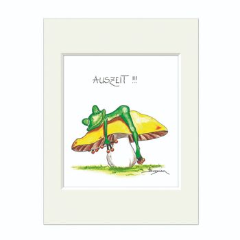 Photo Passepartout - temps mort - grenouille moderne - MF / 005-0-100159 1