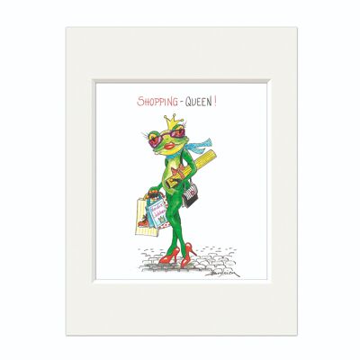 Passepartout - Shopping Queen - Modern Frog - MF / 016-0-100713