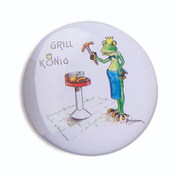 Bouton Aimant - Grill King - Grenouille Moderne - MF / 013-0-100762 1