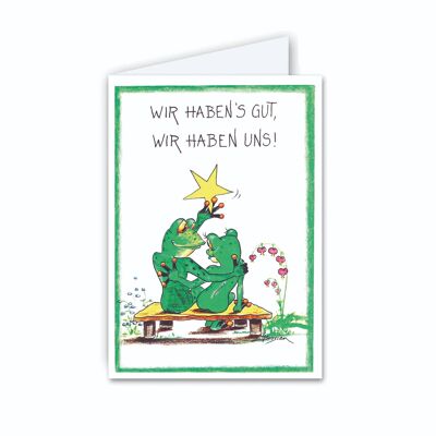 Letter card - We have each other - Modern Frog - MF / 014-H-101358