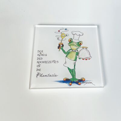 Acrylic coaster - Koch - Modern Frog - MF / 009-0-101034