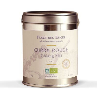Rotes Bio-Curry