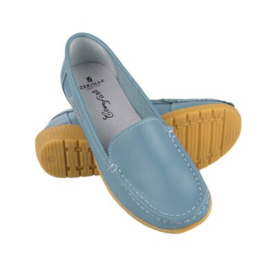 Mocassins en cuir pour femme Zerimar – Chaussures habillées confortables