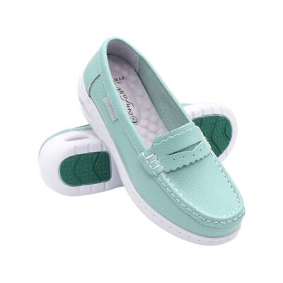 Zerimar Women's Leather Loafers - Comfort Dress Shoes,