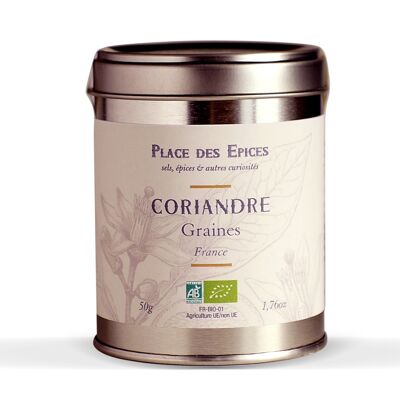 Organic seed coriander