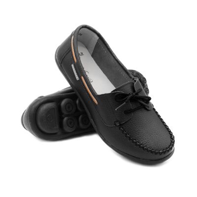 Mocassins en cuir pour femme Zerimar – Chaussures habillées confortables
