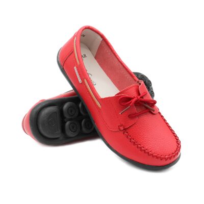 Mocassins en cuir pour femme Zerimar – Chaussures habillées confortables
