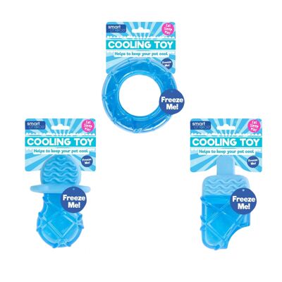 Smart Choice Freezable Summer Cooling Dog Toy – 3 Fun Designs