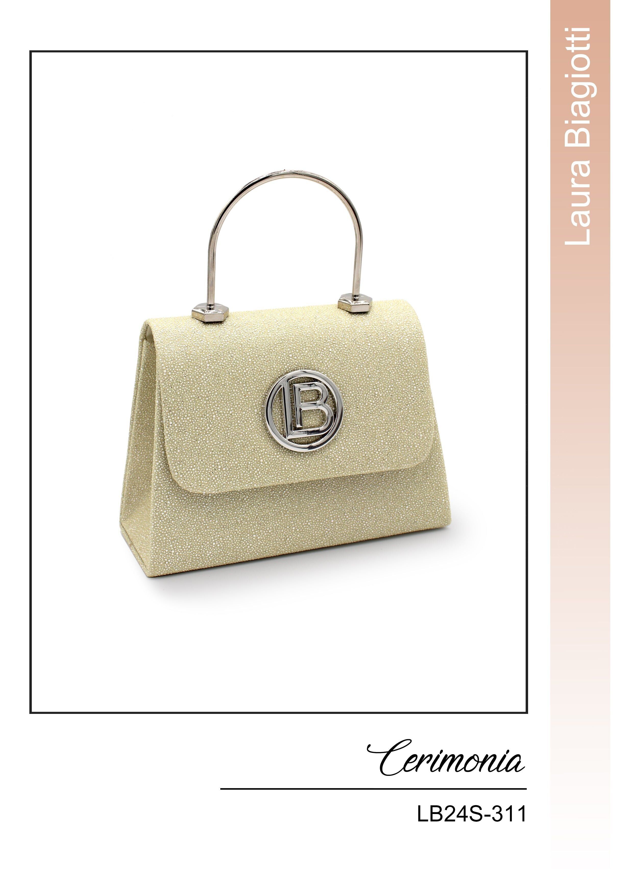 Clutch aus Ökoleder, Laura Biagiotti, Art.LB24311-1