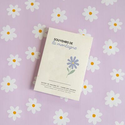 Souvenirs de montage - Sachet de graines de fleurs des champs