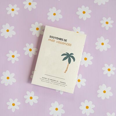Holiday Memories - Pansy Seed Packet