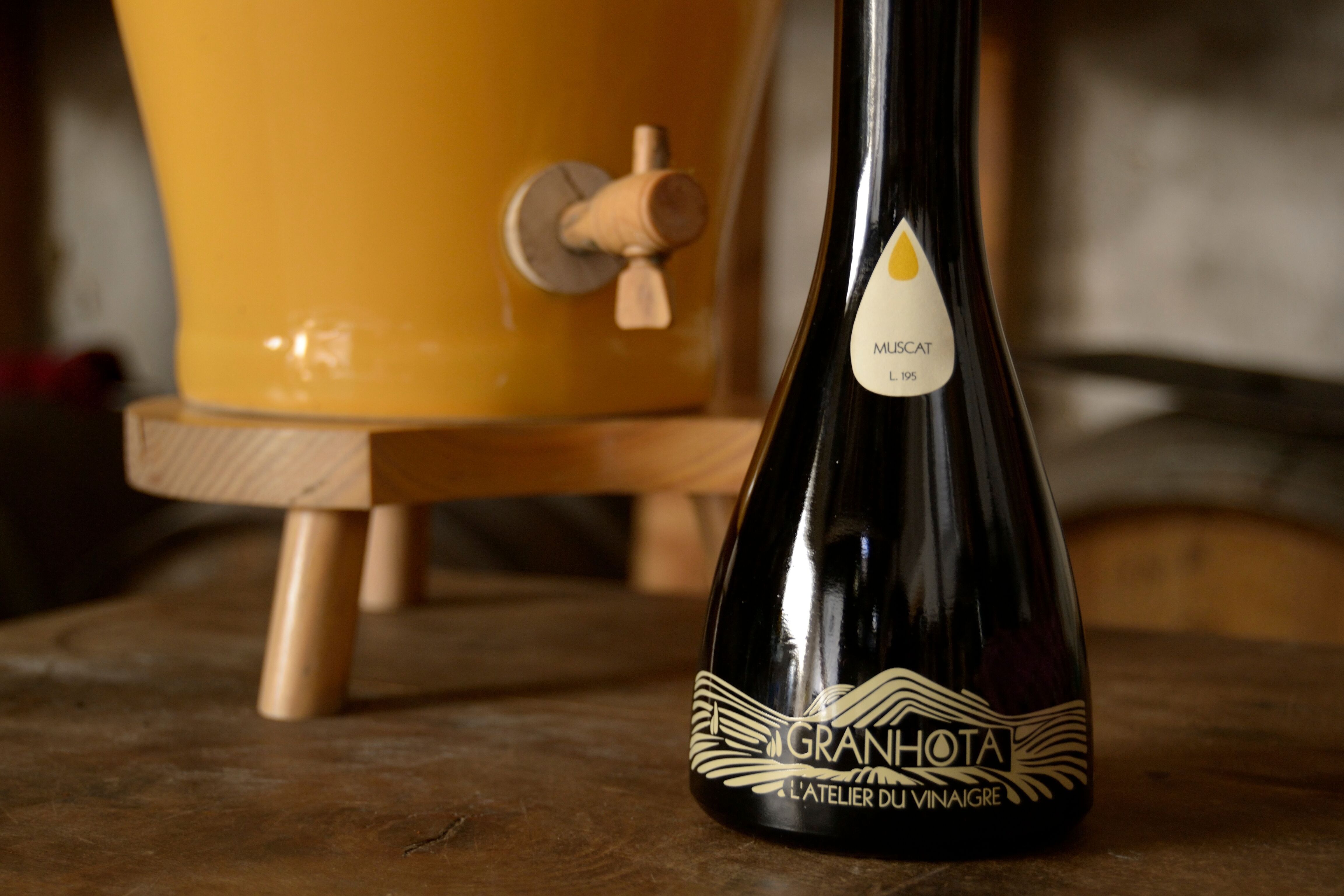 Vinaigre de vin Muscat petit grain