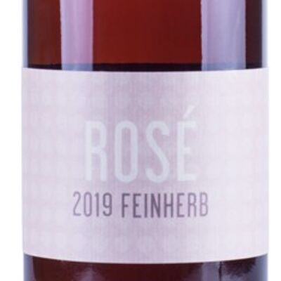 Vin de qualité Rosé 2019, demi-sec